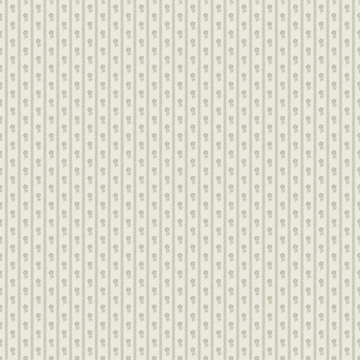 Schumacher Lilla Lyckan Sage Wallpaper