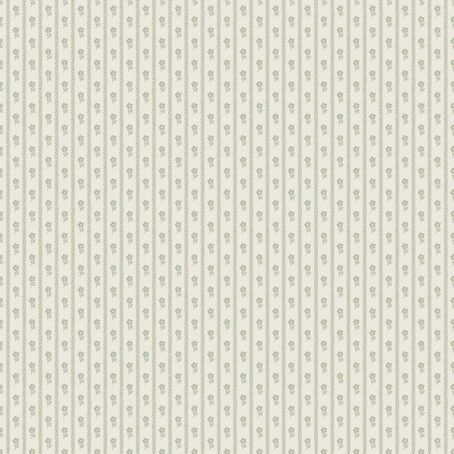 Schumacher Lilla Lyckan Sage Wallpaper