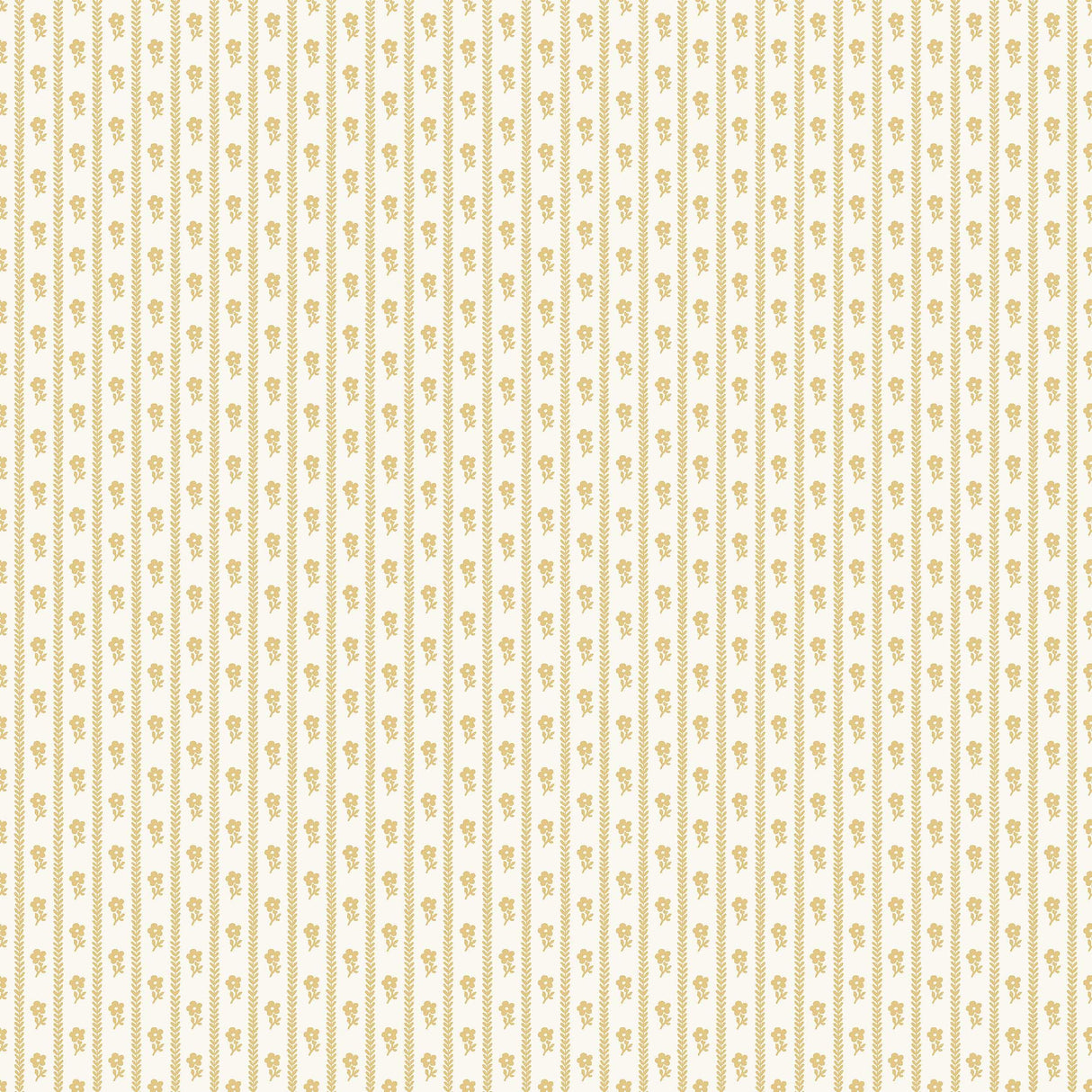 Schumacher Lilla Lyckan Mustard Wallpaper