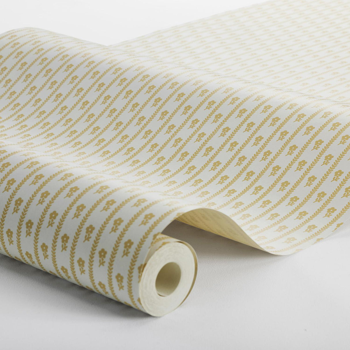 Schumacher Lilla Lyckan Mustard Wallpaper