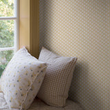 Schumacher Lilla Lyckan Mustard Wallpaper