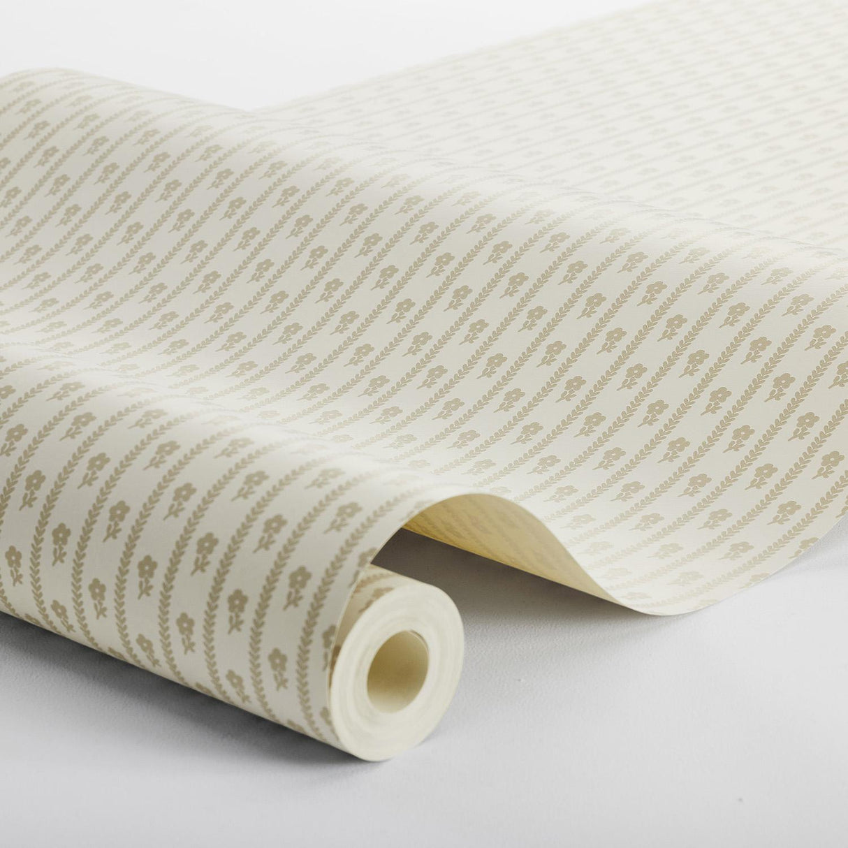 Schumacher Lilla Lyckan Natural Wallpaper