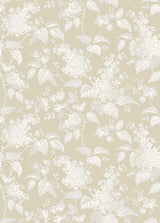 Schumacher Syren Natural Wallpaper