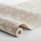 Schumacher Syren Blush Wallpaper
