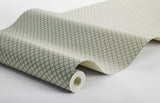 Schumacher Selma Sage And Gold Wallpaper