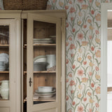 Schumacher La Belle Epoque Rose Wallpaper