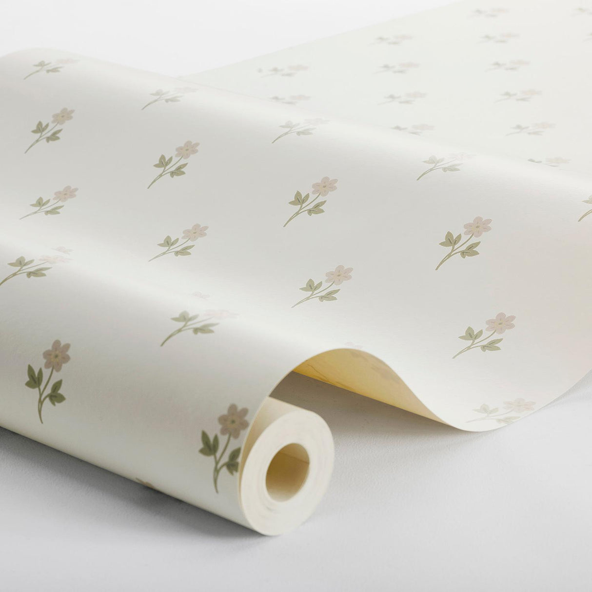 Schumacher Anemone By Boråstapeter Blush Wallpaper