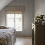 Schumacher Anemone By Boråstapeter Blue Wallpaper