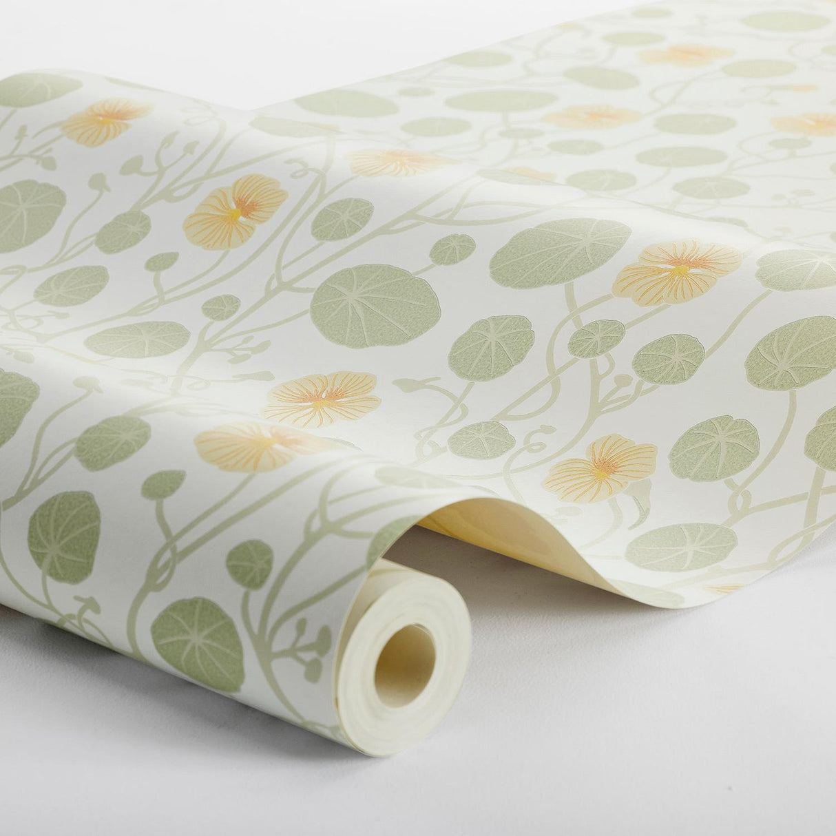 Schumacher Krasse Yellow Wallpaper