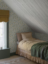 Schumacher Krasse Yellow Wallpaper