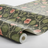Schumacher Krasse Olive Wallpaper