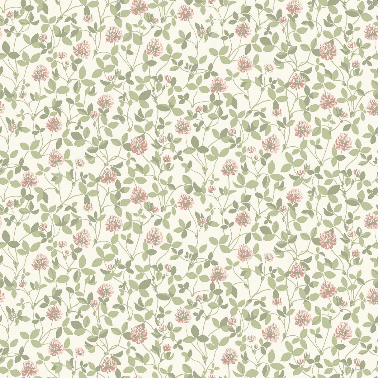 Schumacher Klöver Leaf Wallpaper