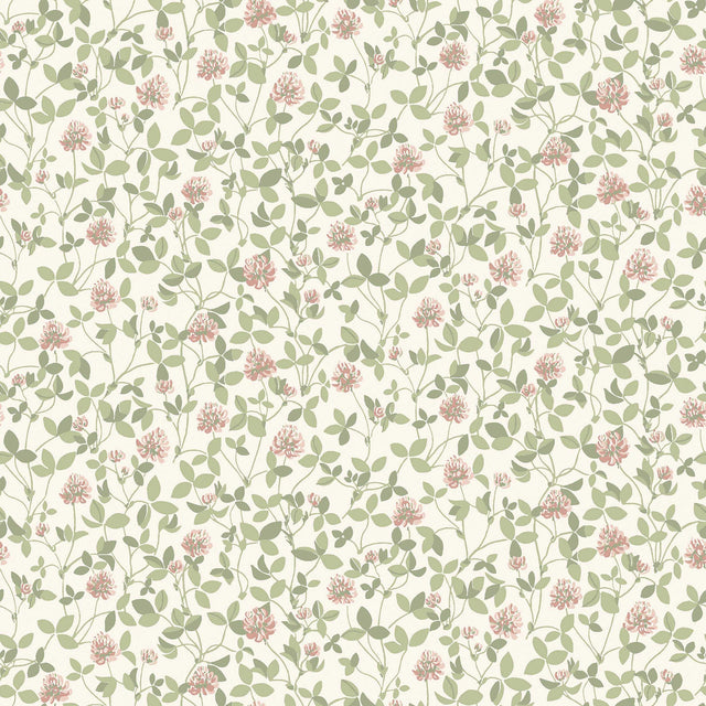 Schumacher Klöver Leaf Wallpaper