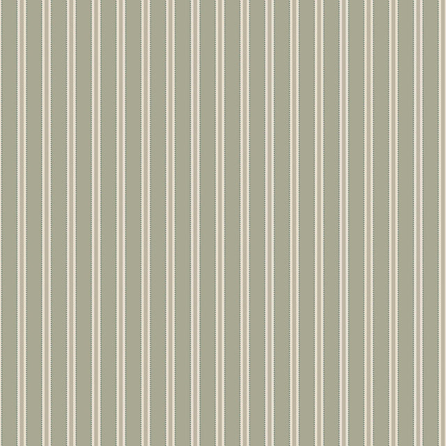 Schumacher Pärlrand Sage Wallpaper