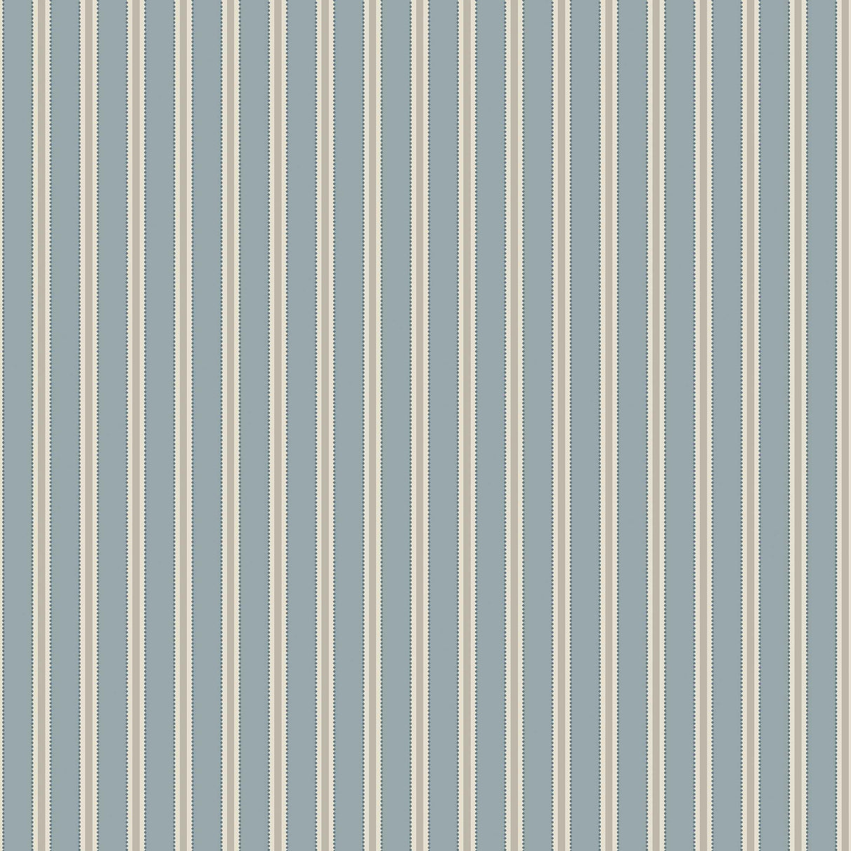Schumacher Pärlrand Blue Wallpaper