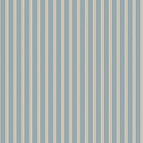Schumacher Pärlrand Blue Wallpaper