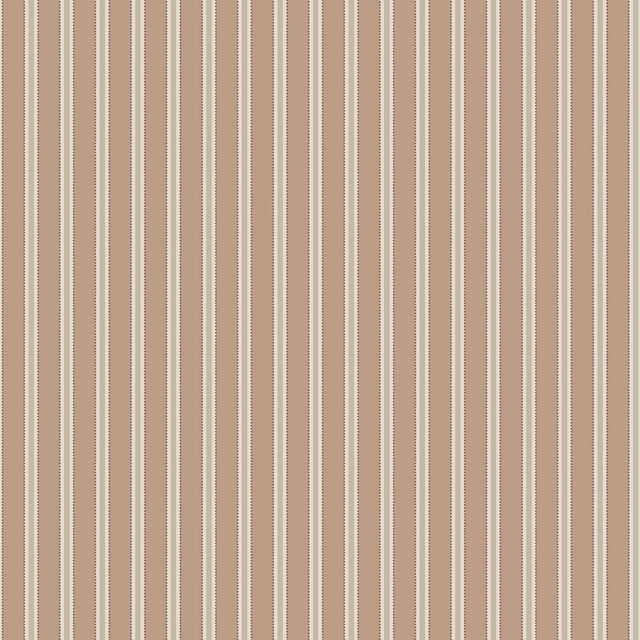 Schumacher Pärlrand Terracotta Wallpaper