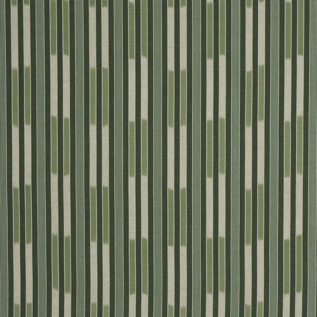 Schumacher Cusco Ikat Green Fabric