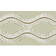 Schumacher Seaglass Ogee Embroidered Tape