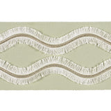 Schumacher Seaglass Ogee Embroidered Tape