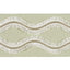 Schumacher Seaglass Ogee Embroidered Tape