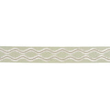 Schumacher Seaglass Ogee Embroidered Tape