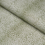 Schumacher Mini Leopard Outdoor Green Fabric
