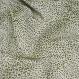 Schumacher Mini Leopard Outdoor Green Fabric