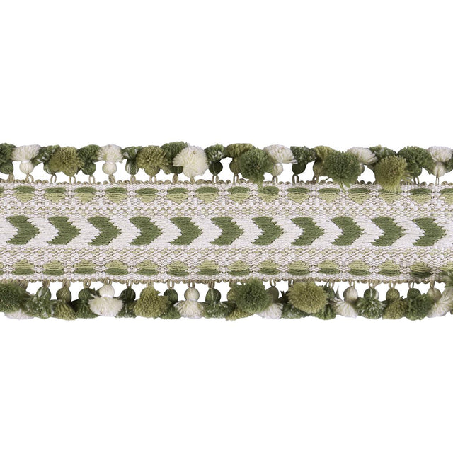 Schumacher Green Maracana Pom Tape