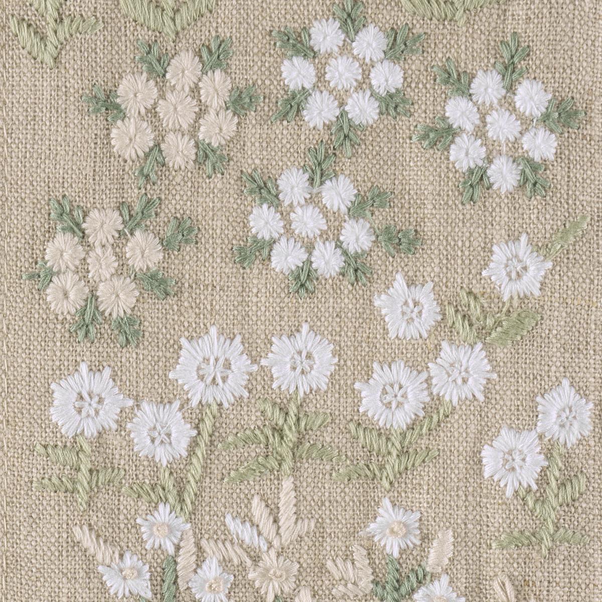 Schumacher Green Lula Embroidered Tape