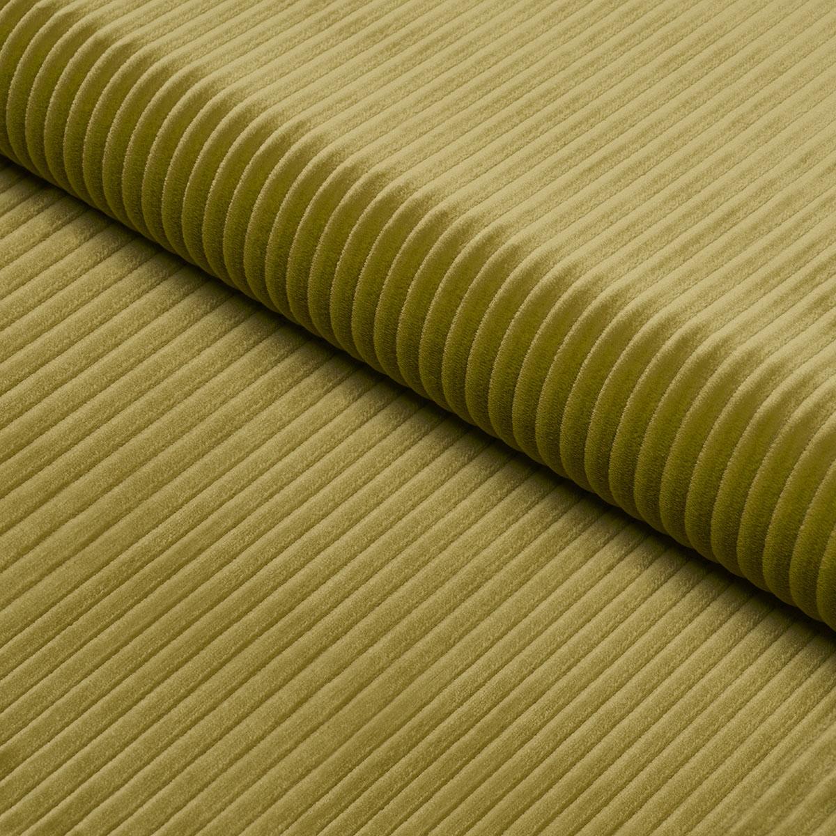 Schumacher Wyatt Corduroy Chartreuse Fabric