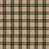 Schumacher Galt Wool Check Hunter Fabric