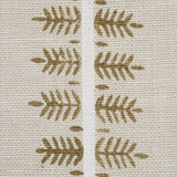 Schumacher Alva Hand Block Print Ochre Fabric