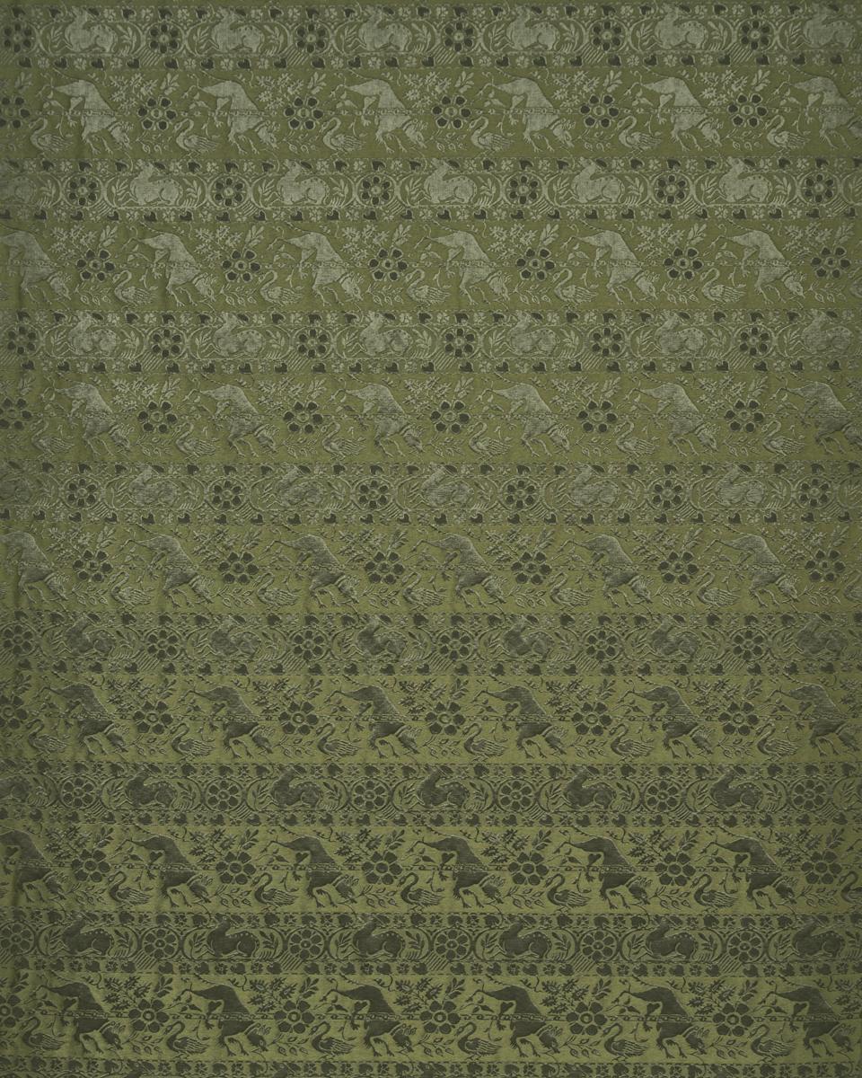 Schumacher Animali Moss Fabric