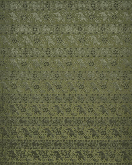 Schumacher Animali Moss Fabric