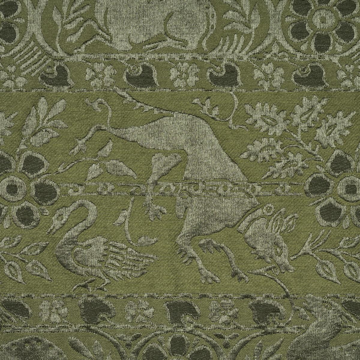Schumacher Animali Moss Fabric