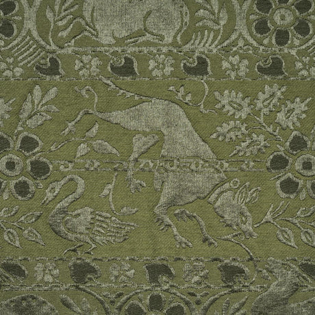 Schumacher Animali Moss Fabric