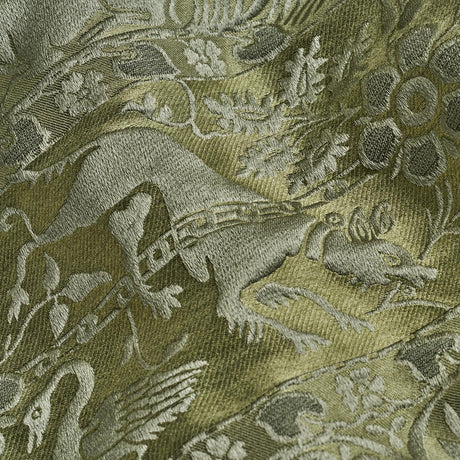 Schumacher Animali Moss Fabric