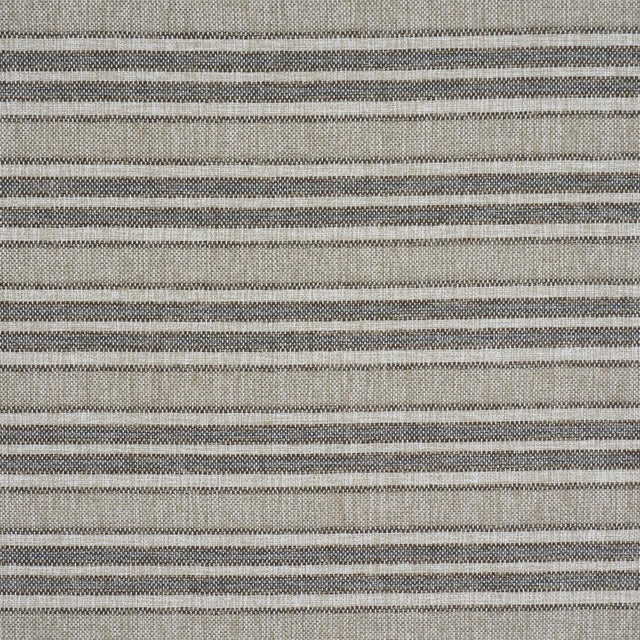 Schumacher Even Keel Outdoor Stripe Greige Fabric