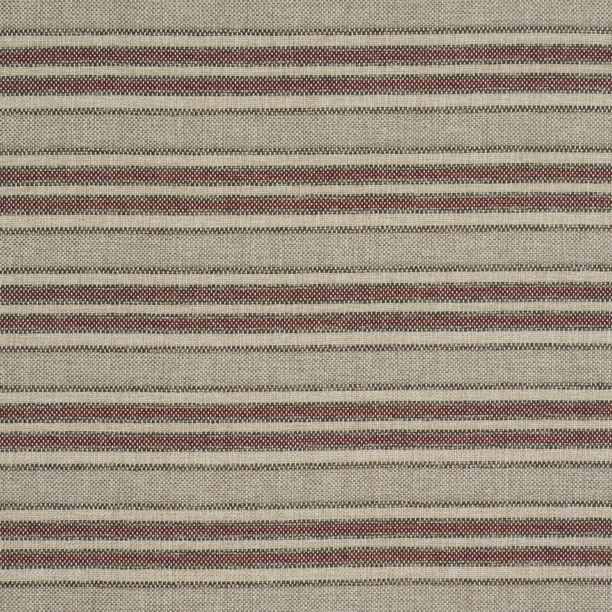 Schumacher Even Keel Outdoor Stripe Rust Fabric