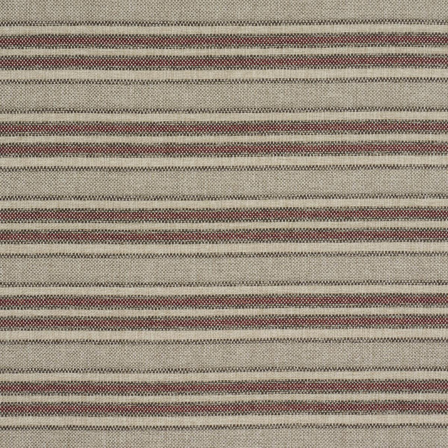 Schumacher Even Keel Outdoor Stripe Rust Fabric
