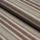 Schumacher Even Keel Outdoor Stripe Rust Fabric