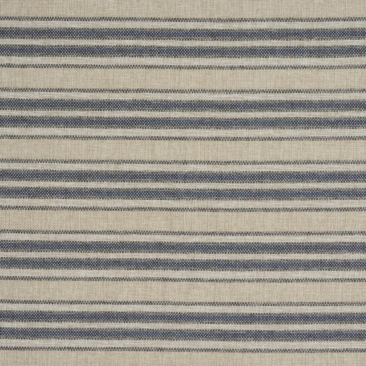 Schumacher Even Keel Outdoor Stripe Navy Fabric