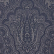 Schumacher Amara Paisley Indigo Fabric