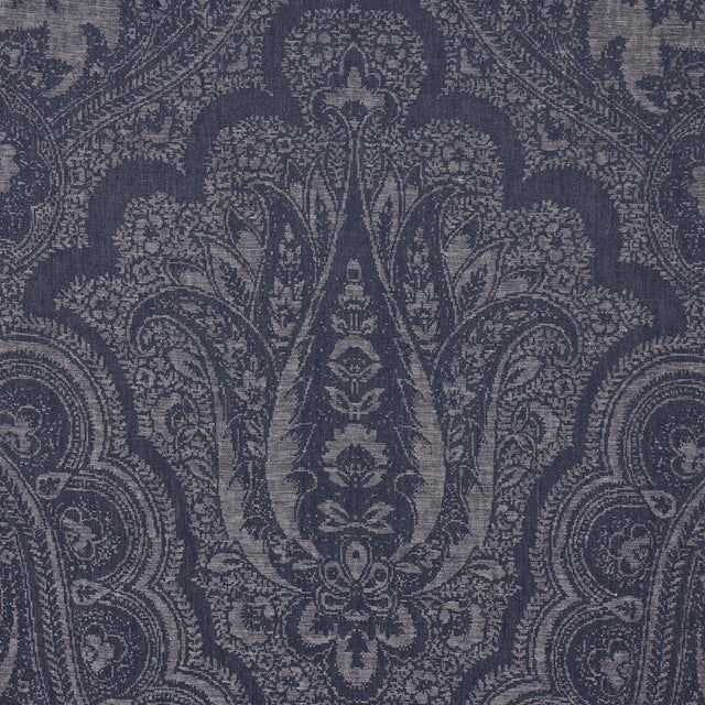 Schumacher Amara Paisley Indigo Fabric