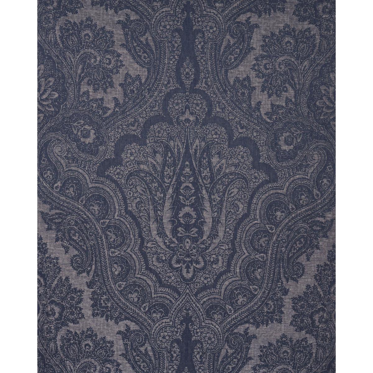 Schumacher Amara Paisley Indigo Fabric