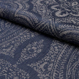 Schumacher Amara Paisley Indigo Fabric