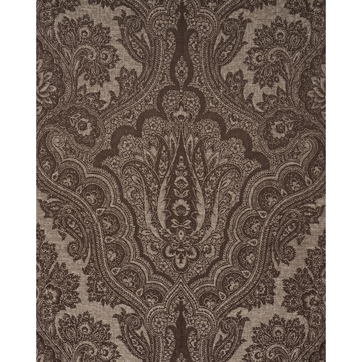 Schumacher Amara Paisley Mocha Fabric