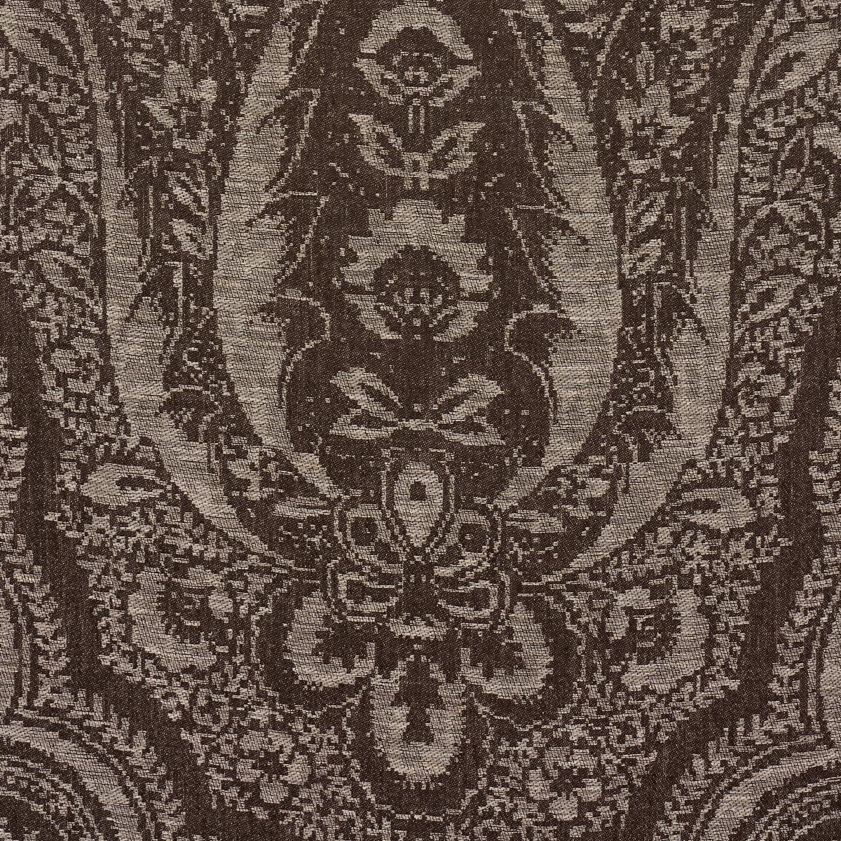 Schumacher Amara Paisley Mocha Fabric