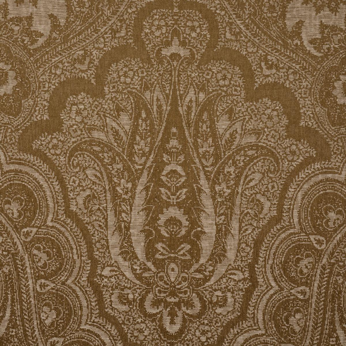 Schumacher Amara Paisley Oro Fabric